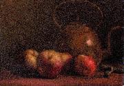 Georges Jansoone Still life with apples painting
